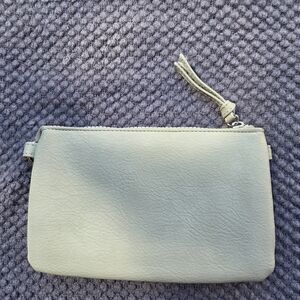 Elegant Light Gray Clutch Wallet Bag